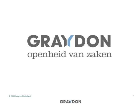 © 2011 Graydon Nederland.