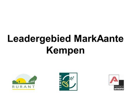 Leadergebied MarkAante Kempen