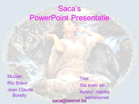 Saca’s PowerPoint Presentatie