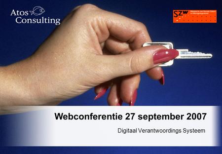 Webconferentie 27 september 2007