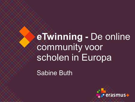 eTwinning - De online community voor scholen in Europa