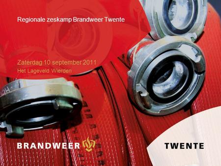 Regionale zeskamp Brandweer Twente