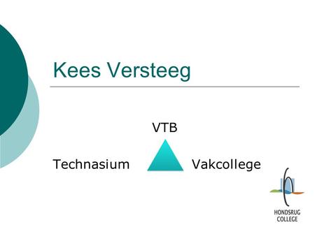 VTB Technasium Vakcollege