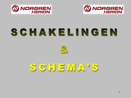SCHAKELINGEN & SCHEMA'S.