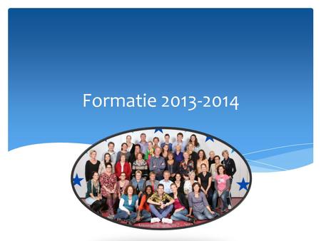 Formatie 2013-2014.