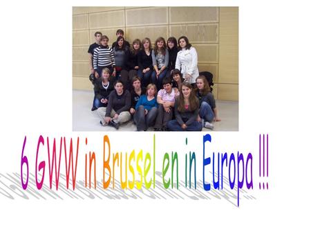 Maandag 15 oktober 2007 zijn we naar Brussel geweest. In de voormiddag hebben we een bezoek gebracht aan Europalia, waar ons de Europese kunstroutes(vanaf.