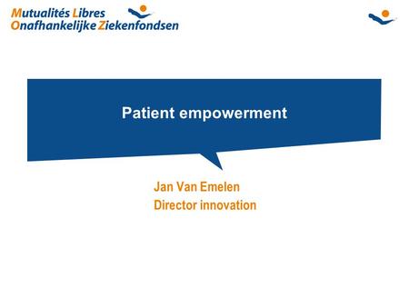 Jan Van Emelen Director innovation