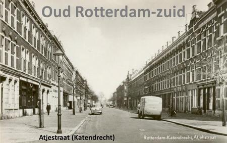 Oud Rotterdam-zuid Atjestraat (Katendrecht).