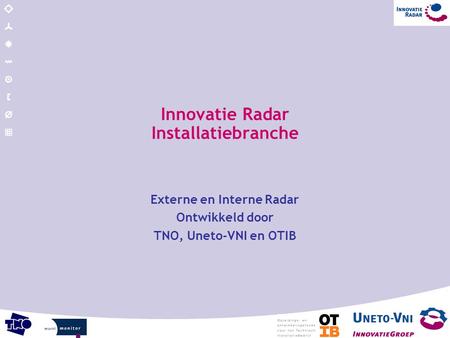 Innovatie Radar Installatiebranche