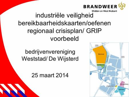 bedrijvenvereniging Weststad/ De Wijsterd 25 maart 2014