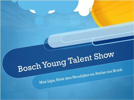 Bosch Young Talent Show