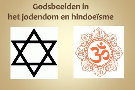 Godsbeelden in het jodendom en hindoeïsme