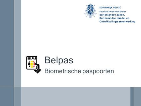 Biometrische paspoorten