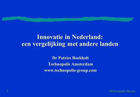 Innovatie in Nederland: een vergelijking met andere landen