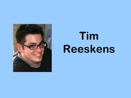 Tim Reeskens.