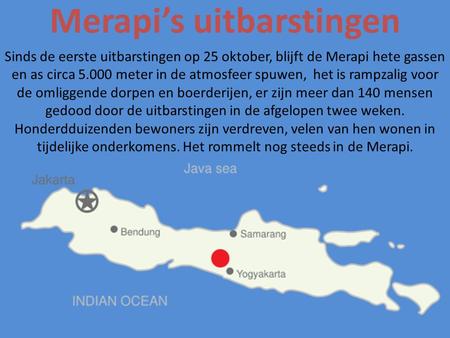 Merapi’s uitbarstingen