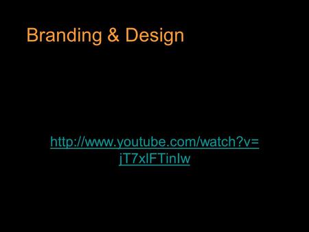 Branding & Design  jT7xlFTinIw.