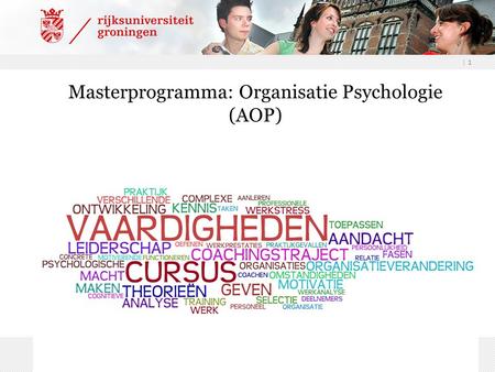 Masterprogramma: Organisatie Psychologie (AOP)