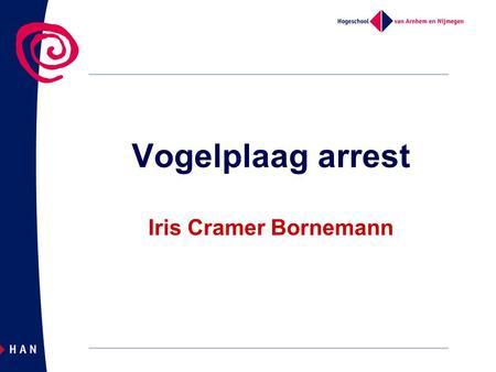 04/04/2017 Vogelplaag arrest Iris Cramer Bornemann.