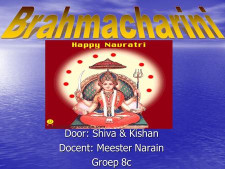 Door: Shiva & Kishan Docent: Meester Narain Groep 8c