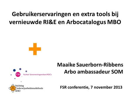 Maaike Sauerborn-Ribbens Arbo ambassadeur SOM