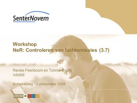 Workshop NeR: Controleren van luchtemissies (3.7)