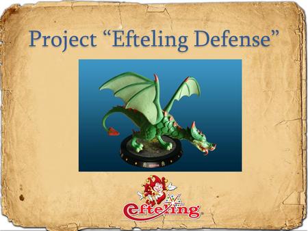 Project “Efteling Defense”