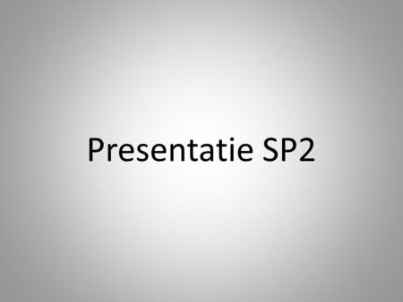 Presentatie SP2. Bespreekpunten - Format magazine - Vormgeving - Website/items - Campagne.