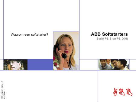 ABB Softstarters Serie PS S en PS D(H)