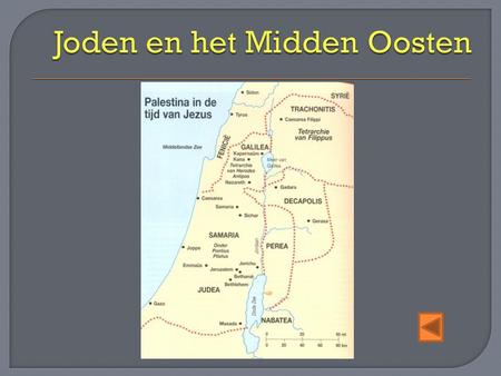 Joden en het Midden Oosten