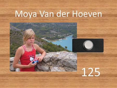 Moya Van der Hoeven 125.