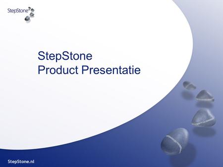 StepStone Product Presentatie