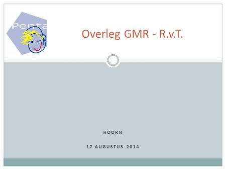 Overleg GMR - R.v.T. Hoorn 5 april 2017.