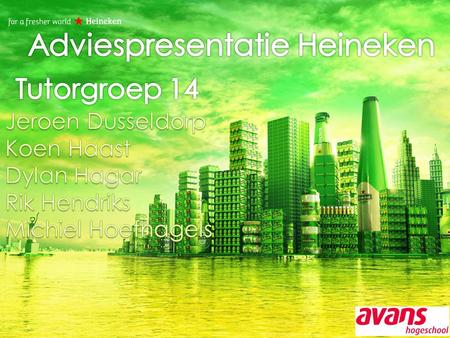 Adviespresentatie Heineken