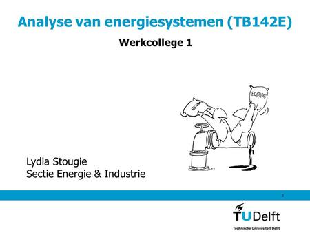 Analyse van energiesystemen (TB142E)