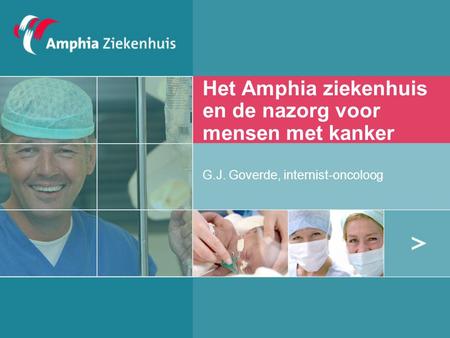 Het Amphia ziekenhuis en de nazorg voor mensen met kanker