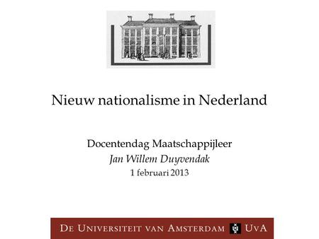 Nieuw nationalisme in Nederland