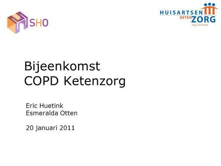 Bijeenkomst COPD Ketenzorg