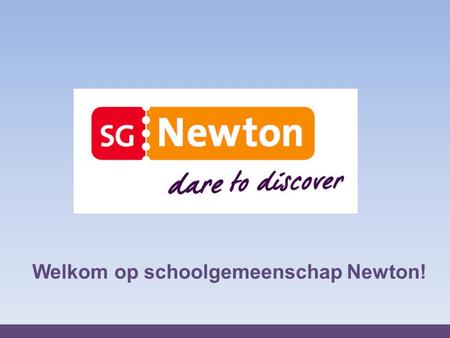 Welkom op schoolgemeenschap Newton!