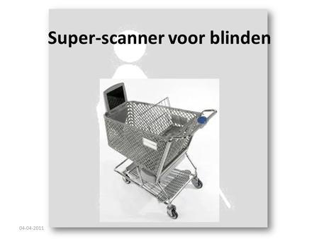 Super-scanner voor blinden