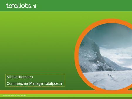 Commercieel Manager totaljobs.nl