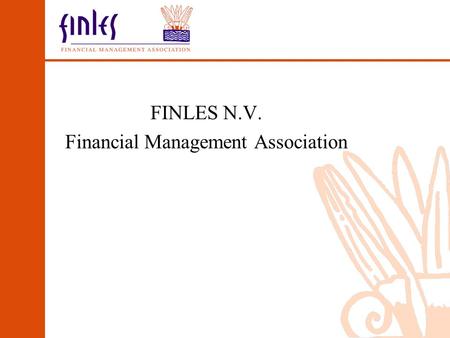 FINLES N.V. Financial Management Association