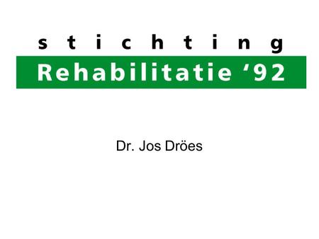 Dr. Jos Dröes. Wat willen wij (de GGZ) van de gemeenten? 1.Een herstelgerichte visie op psychiatrische problematiek 2.Cliënten en gebruikers van WMO-