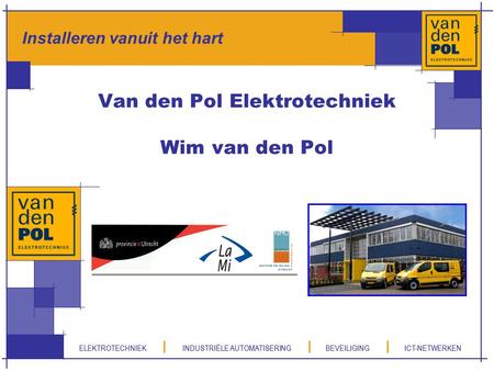 Van den Pol Elektrotechniek Wim van den Pol