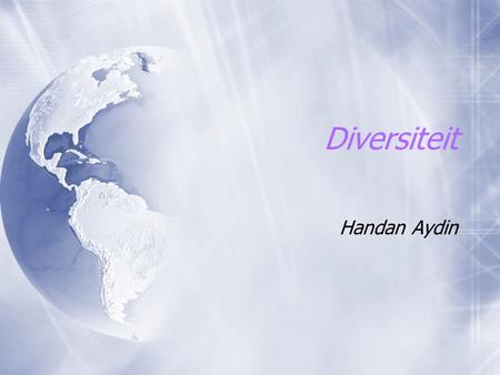 Diversiteit Handan Aydin.
