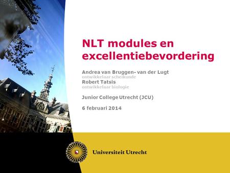 NLT modules en excellentiebevordering