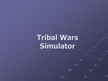 Tribal Wars Simulator.