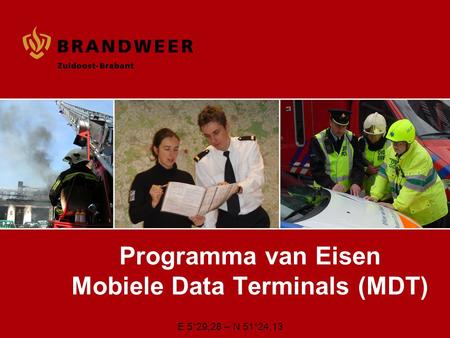 Programma van Eisen Mobiele Data Terminals (MDT)