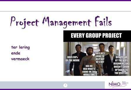 Project Management Fails