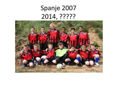 Spanje 2007 2014, ?????. ***2007, Troffeo Mediteranneo Lloret de Mar 2 D teams ****2008, Trofeo Venezia Jesolo, Jesolo Italie 1 A, 2 B, 2 C en 2 D teams.